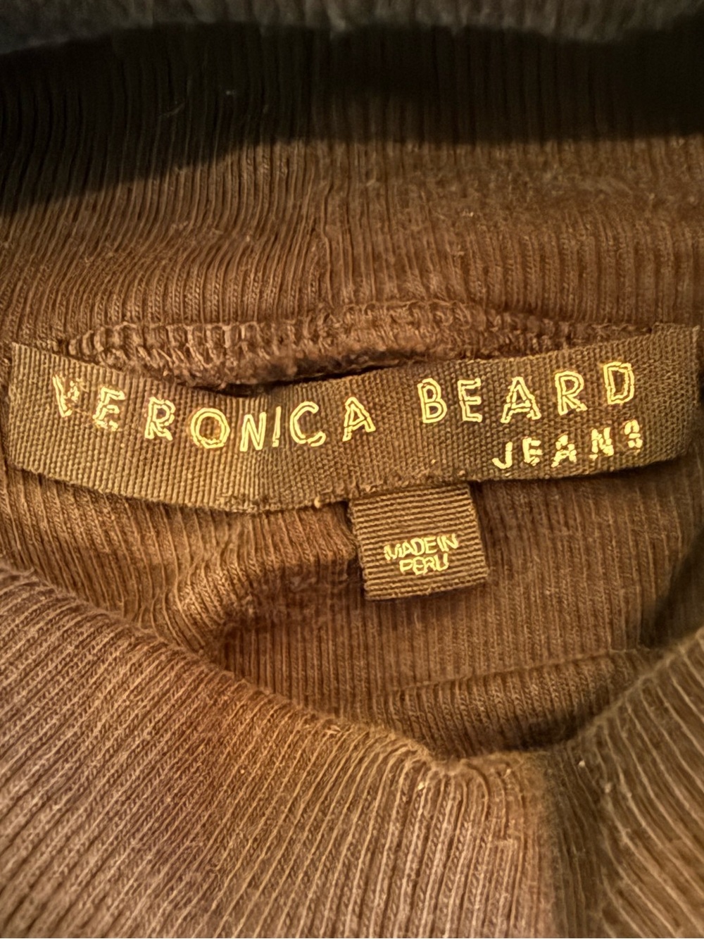 Veronica Beard. Cedar Ribbed Turtleneck. Black. Size Medium. - Picture 4 of 9